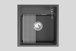 Превью картинка Кварцевая мойка GRANULA 5002i, ЧЁРНЫЙ #3