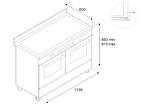 Превью картинка Центр варочный Bertazzoni HER126G2ENET2 #11