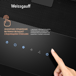 Превью картинка Наклонная вытяжка Weissgauff YOTA 606 TOUCH BLACK GLASS #8