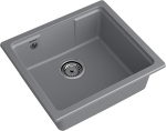 Превью картинка Кварцевая мойка GranFest GF-URBAN 4550 Темно-серый #2