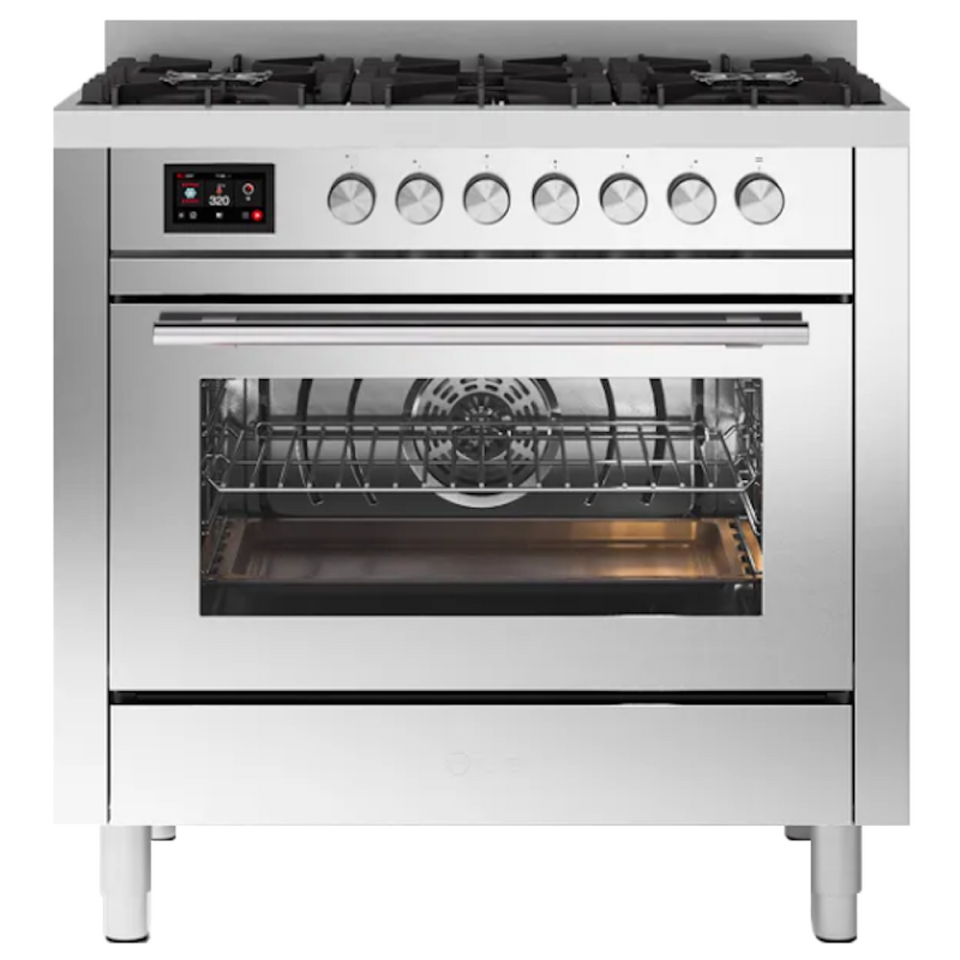 Фото Центр варочный ILVE  P366DDWSY/SS нержавеющая сталь (фурн. сатинированная сталь)