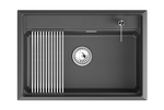 Превью картинка Кварцевая мойка GRANULA 7301i, ЧЁРНЫЙ #3