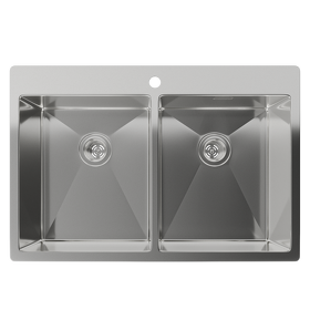Картинка Rivelato RINOX 7450 2В нерж.сталь 2 чаши 740*500*200 мм