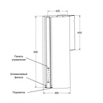 Превью картинка Цилиндрическая вытяжка Lex TORO 350 ORANGE воздухоочиститель #3