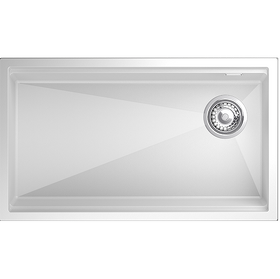 Картинка Rivelato LINO 754-R 1-чаш 750*440 Белый 101