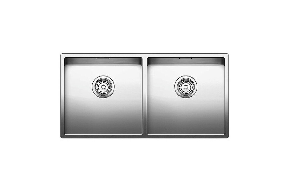 Фото Металлическая мойка Blanсo CLARON 400/400-U нерж.сталь зеркальная полировка с отв. арм. InFino