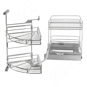 Картинка Vibo PARTNER EASY CORNER Волшебный уголок, универсальный, для распашного фасада (NEC45FPR)