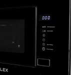 Превью картинка Печь микроволновая встраиваемая Lex BIMO 20.01 BLACK микроволновая печь #4