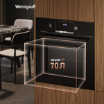 Превью картинка Электрический духовой шкаф Weissgauff EOM 698 PDB Telescopic & Catalytic #3