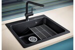Превью картинка Гранитная мойка Blanсo NAYA 6 SILGRANIT темная скала #4