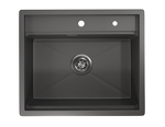 Превью картинка Металлическая мойка GRANULA 6051, ГРАФИТ МАТОВЫЙ #2