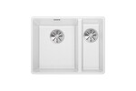 Превью картинка Гранитная мойка Blanсo SUBLINE 340/160-F SILGRANIT PuraDur  белый с отв.арм. InFino #1