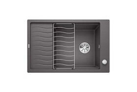 Картинка Blanсo ELON XL 6 S-F SILGRANIT PuraDur темная скала, с клапаном-автоматом  InFino