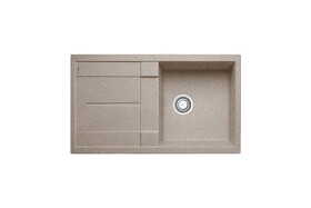 Картинка Blanсo METRA 5 S SILGRANIT PuraDur серый беж с клапаном-автоматом