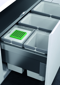 Картинка Vauth-Sagel Система сортировки ENVI SPACE 64 л, выдвижной фасад 900 мм, серый