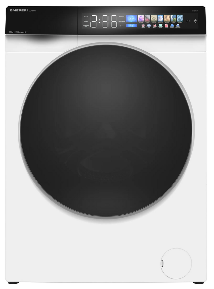 Фото Стиральная машина с фронтальной загрузкой Meferi MFW101216WH COMFORT