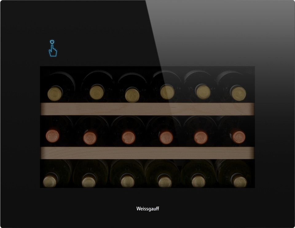 Фото Шкаф винный встраиваемый Weissgauff WWCI-28 DB