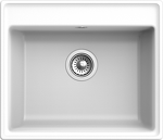 Превью картинка Мраморная мойка GranFest VERTEX 580 Иней #1