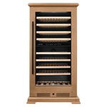 Превью картинка Шкаф винный  Meyvel Винный холодильник (шкаф) компрессорный MEYVEL MV99PRO-KBT2 (Натуральный бук) #3