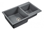 Превью картинка Кварцевая мойка EMAR EMQ-2800.Q Антрацит #1