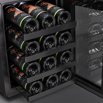 Превью картинка Шкаф винный  Meyvel Винный холодильник (шкаф) термоэлектрический MEYVEL MV12-BSF1 (easy) #3