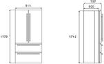 Превью картинка  Холодильник side by side Bertazzoni REF904FFNXTC #6