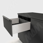 Превью картинка PULSE ЛС БОКС ПРО Комплект ящика 350 мм, Н173, с доводчиком, белый, LS BOX PRO (LSB.PRO.LS173350W) #1