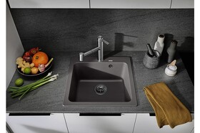 Картинка Blanсo NAYA 5 SILGRANIT серый беж