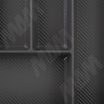 Превью картинка PULSE FORMA лоток для столовых приборов для ящика c фасадом 450мм, цвет графит матовый (CT451U-01DG) #3
