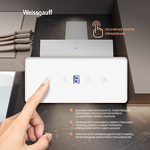 Превью картинка Наклонная вытяжка Weissgauff Yota 600 Touch White Glass #14