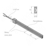 Превью картинка PULSE ЛЮКС ФЛЕКС Лента светодиодная 2835/120, 24V, 5 м, гибкая, основание 4 мм, CRI 90, холодный белый 6000К, IP65, 6W/1м, LUX FLEX (LS24-2835CW65-6-FL) #4