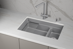 Превью картинка Кварцевая мойка GRANULA 7304iU, АЛЮМИНИУМ #1