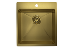 Превью картинка Металлическая мойка GRANULA 4600, ЗОЛОТО САТИН #2