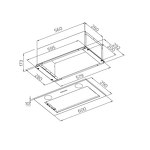 Превью картинка Полновстраиваемая вытяжка Meferi INBOX60BK POWER #21