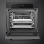 Превью картинка Электрический духовой шкаф Smeg SO6204APB #6