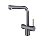 Превью картинка Смеситель для кухни EMAR ЕС - 7026 PVD Dark #1