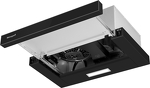 Превью картинка Встраиваемая вытяжка Weissgauff TEL 500 Black Glass #4