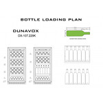 Превью картинка Шкаф винный  Винный холодильник (шкаф) компрессорный Dunavox DX-107.229K #3