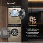Превью картинка Машина сушильная Weissgauff WD 5910 Heat Pump Champagne #23