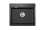 Превью картинка Кварцевая мойка GRANULA 5804, ЧЁРНЫЙ #3