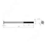Превью картинка PULSE Винт с потайной головкой под шестигранник, M6 X 120 (HXS M6 X120 MP) #2