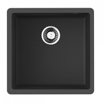 Превью картинка Гранитная мойка Omoikiri Bosen 44-U-BL Tetogranit/черный #1