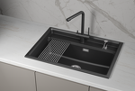 Превью картинка Кварцевая мойка GRANULA 7301i, ШВАРЦ #1