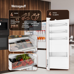 Превью картинка Встраиваемый холодильник с морозильной камерой Weissgauff WRKI 195 Total NoFrost Inverter #20