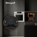 Превью картинка Газовый духовой шкаф Weissgauff WGO 702 D White Glass #8