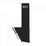 Превью картинка Наклонная вытяжка Elikor VERTEX 60 BK #3