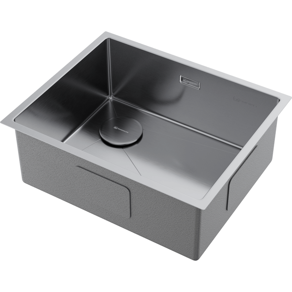 Фото Металлическая мойка Omoikiri Taki 54-U/IF-L Side SF-IN нерж. сталь/нержавеющая сталь