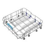 Превью картинка Посудомоечная машина 60см Meferi MDW6062WH FS LIGHT #17