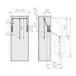 Превью картинка Ambos Пантограф 55-75 см, нагр.15 кг, черный (LIFT700-5075-BL) #5