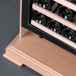 Превью картинка Шкаф винный  Meyvel Винный холодильник (шкаф) компрессорный MEYVEL MV46PRO-KBT2 (Натуральный бук) #14